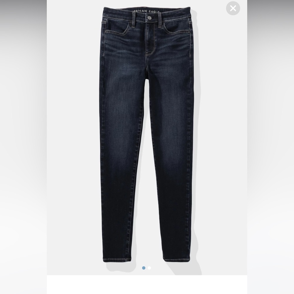 American Eagle Outfitters Women's Dark Blue Jeans NWOT